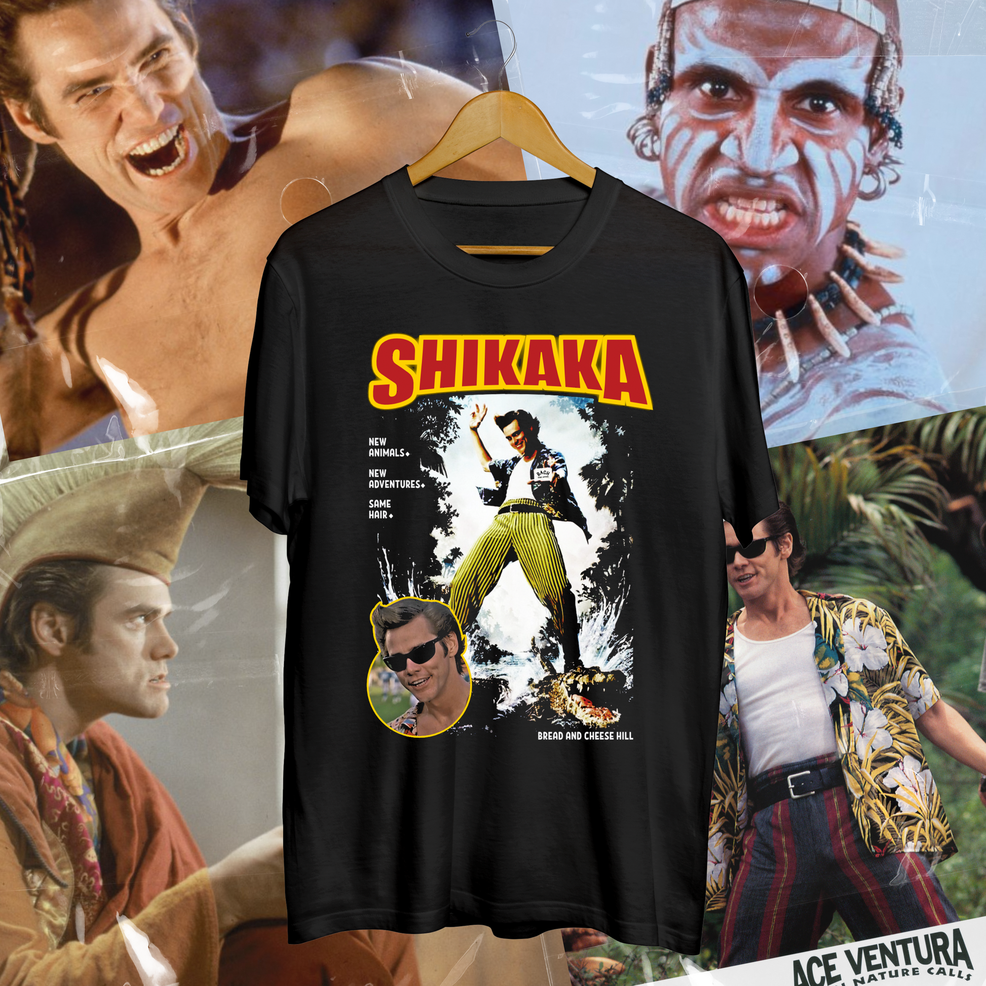 Ace Ventura - Shikaka - BACH T-ShirtBread And Cheese Hill