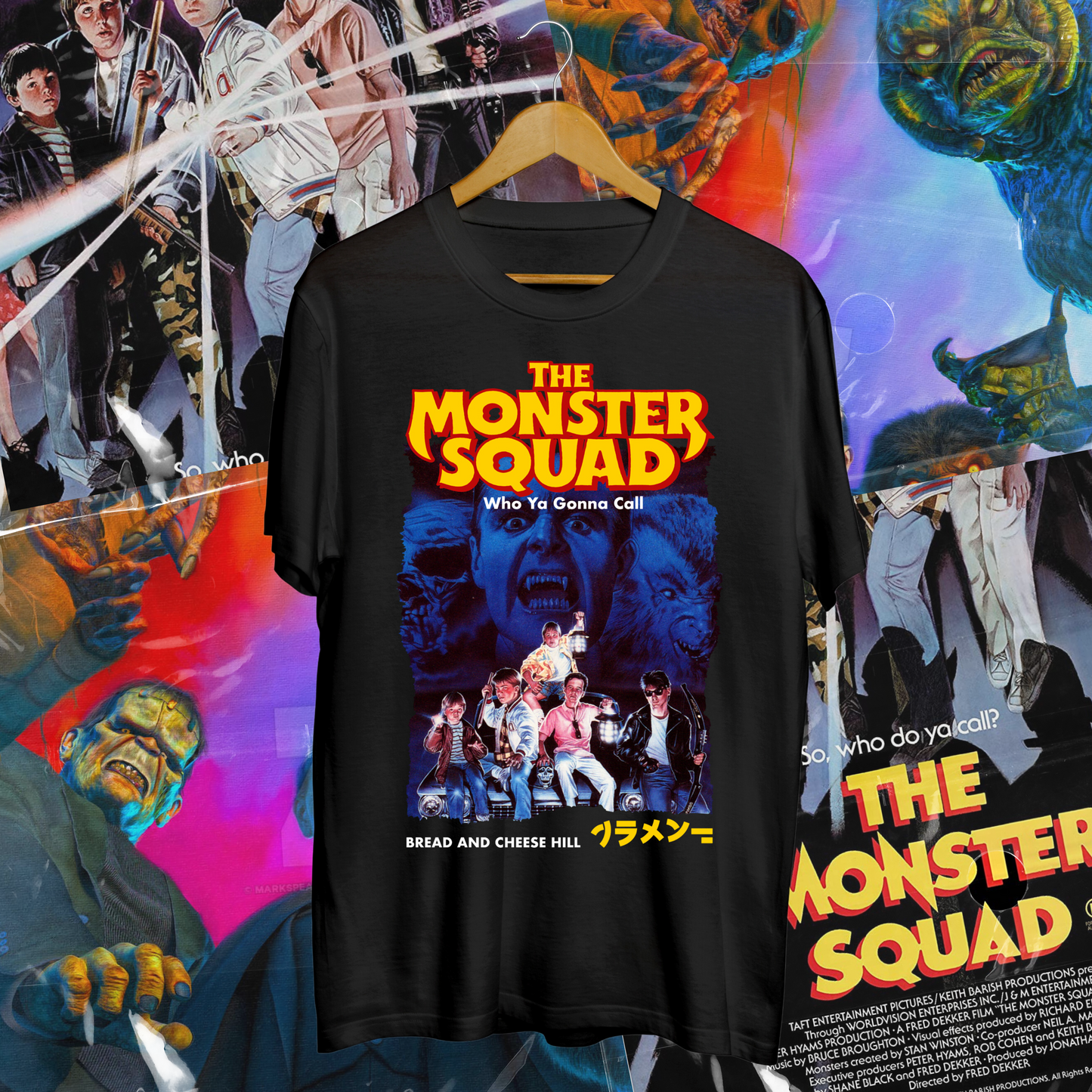 The Monster Squad Movie  - BACH T-ShirtBread And Cheese Hill