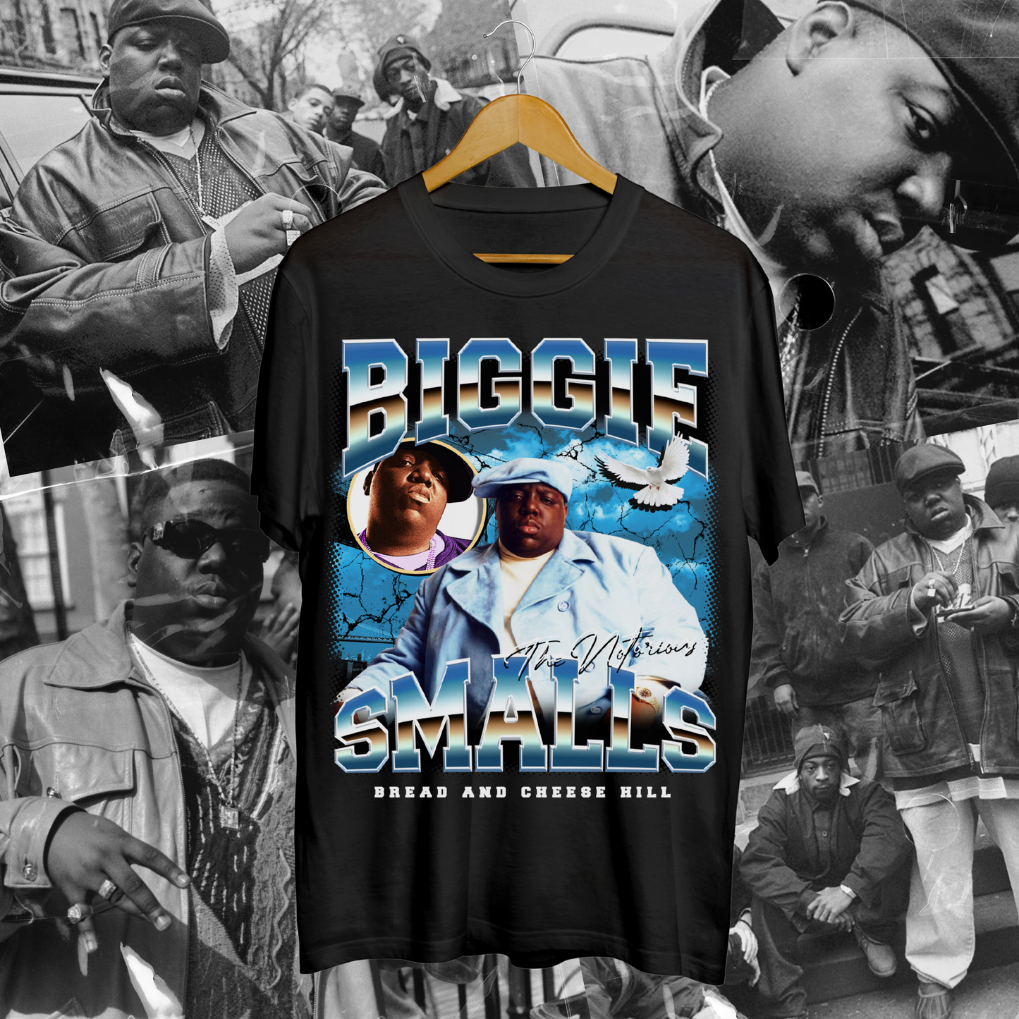 The Notorious B.I.G - BACH T-ShirtBread And Cheese Hill