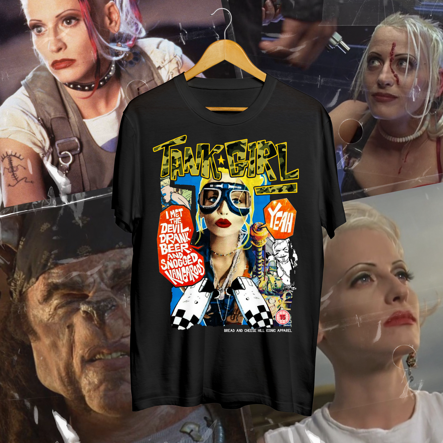 Lori Petty - Tank Girl - BACH T-ShirtBread And Cheese Hill