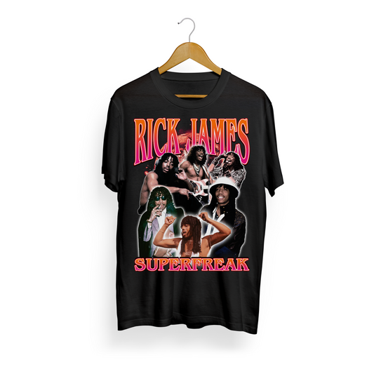 Rick James - Superfreak - BACH T-ShirtBread And Cheese Hill