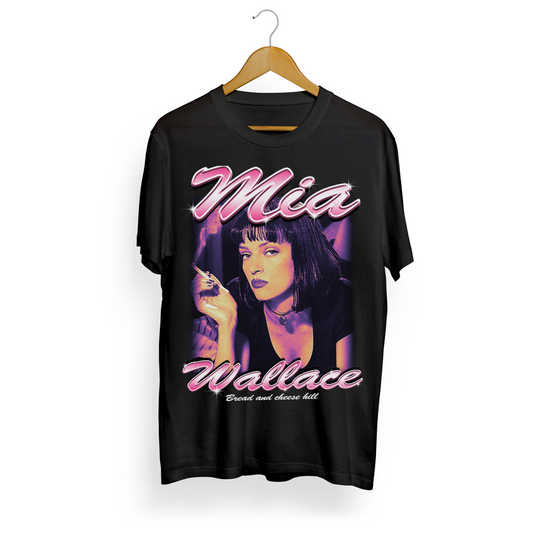 Pulp Fiction - Mia Wallace - BACH T-ShirtBread And Cheese Hill
