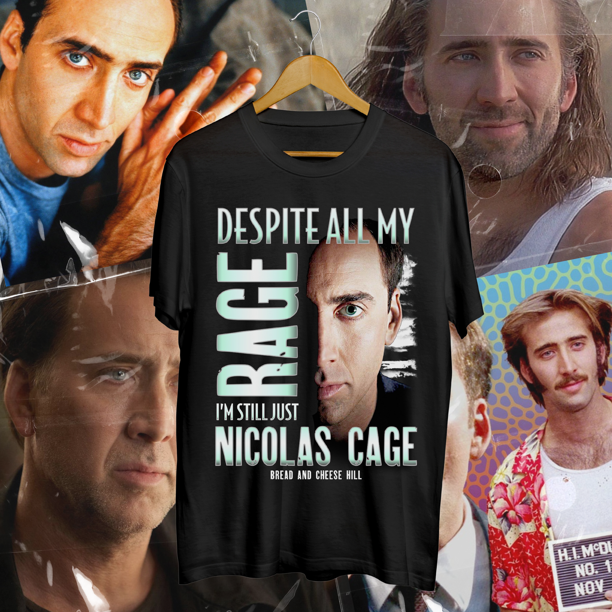 Nicolas Cage - BACH T-ShirtBread And Cheese Hill