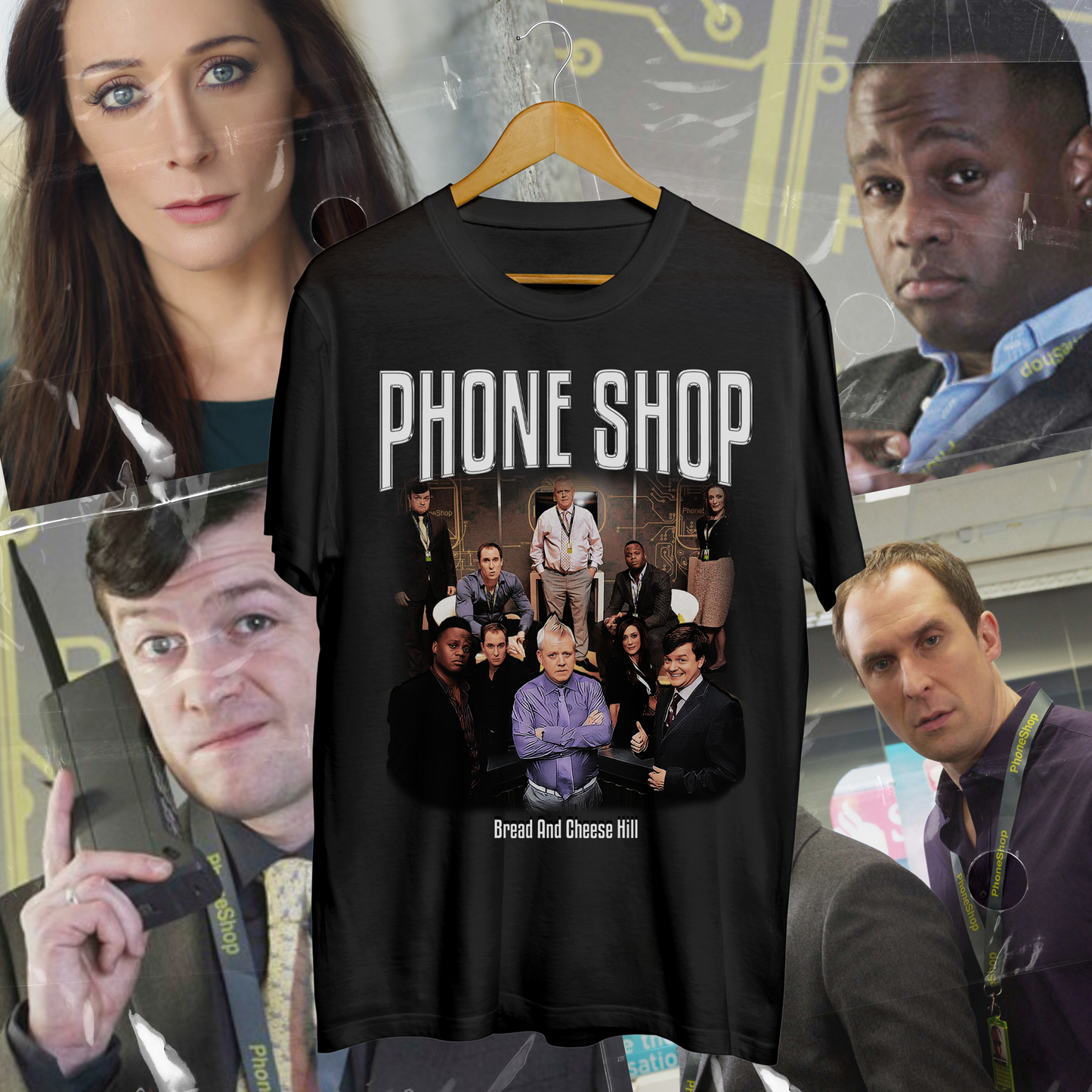 The Phone Shop Tv Show - BACH T-ShirtBread And Cheese Hill