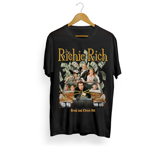 Richie Rich Movie - BACH T-ShirtBread And Cheese Hill